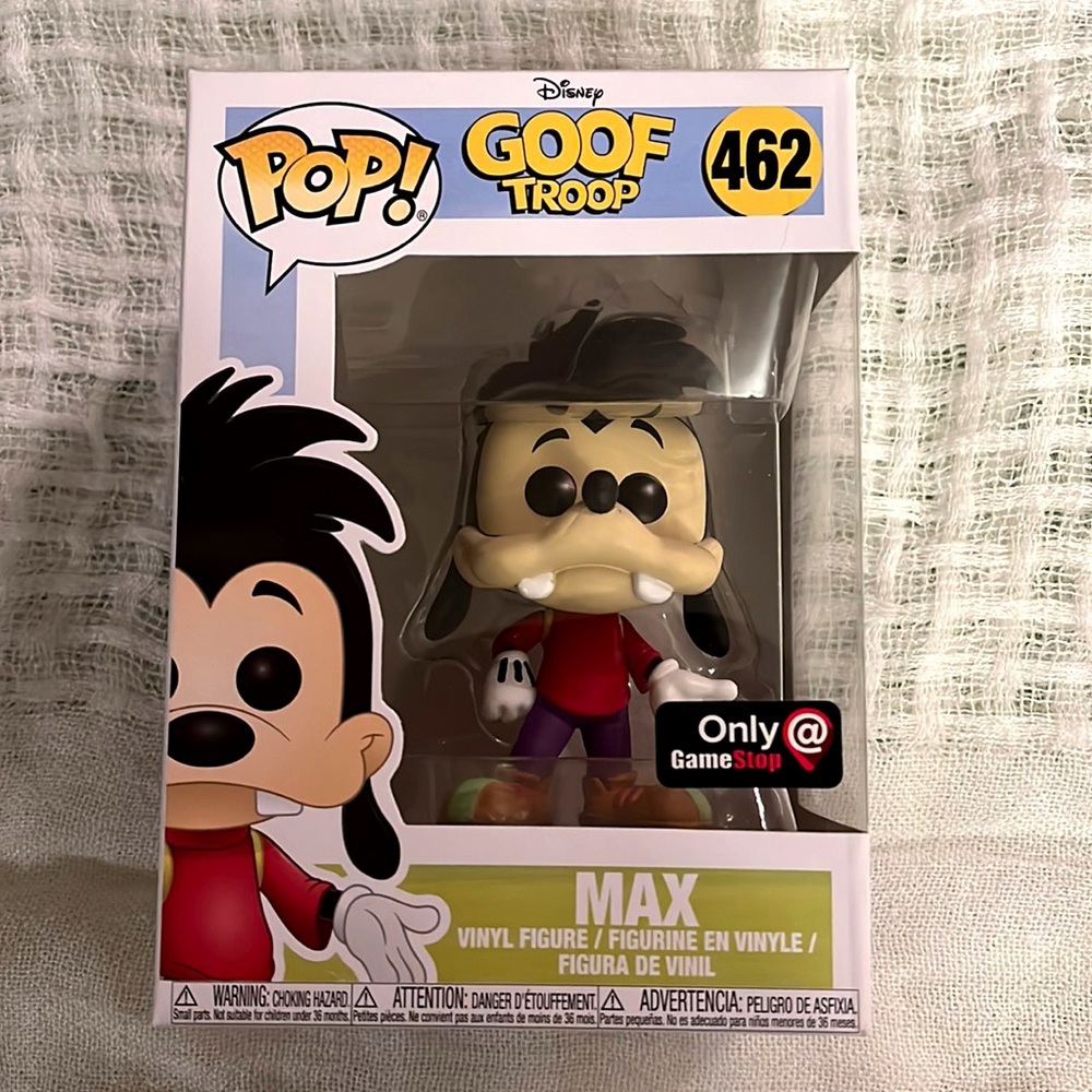 MINT Max Goof Troop Disney Funko Pop #462